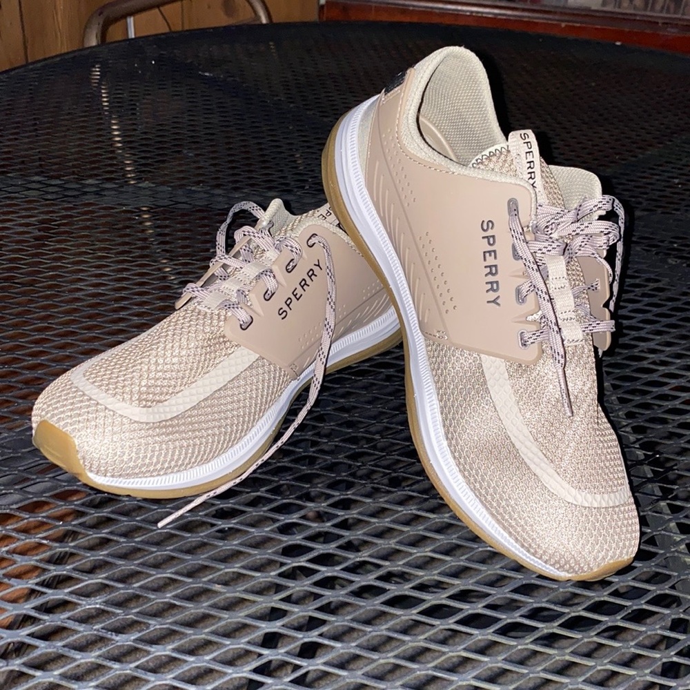 Tan Sperry Sneakers - New with box